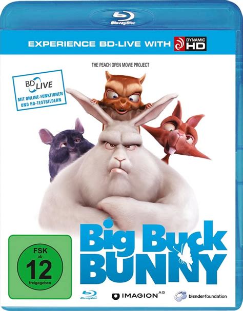 Big buck bunny blu ray  Wicker desk being punched