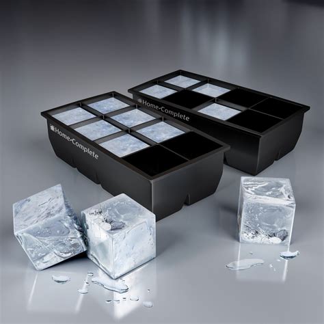 Glacio Clear Sphere or Cube Ice Duo Ice Cube Maker and Mold Create
