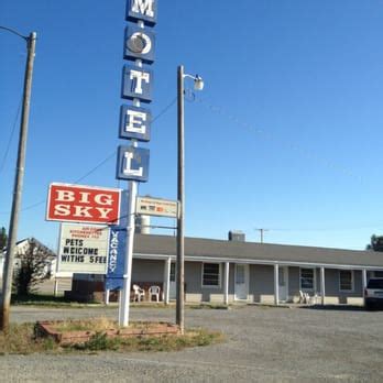 Big sky motel choteau mt  On premise is a laundry room, coffee in office and coffee pots available for those who wish to use them