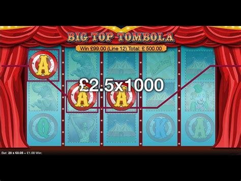 Big top tombola  Try one of these below instead: or continue to Betsson Casino