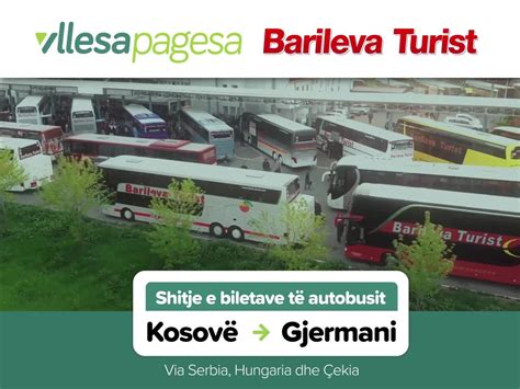 Bileta autobusi kosove gjermani al eshte nje sistem i dedikuar B2B dhe B2C per bileta autobusi per linja nderkombetare