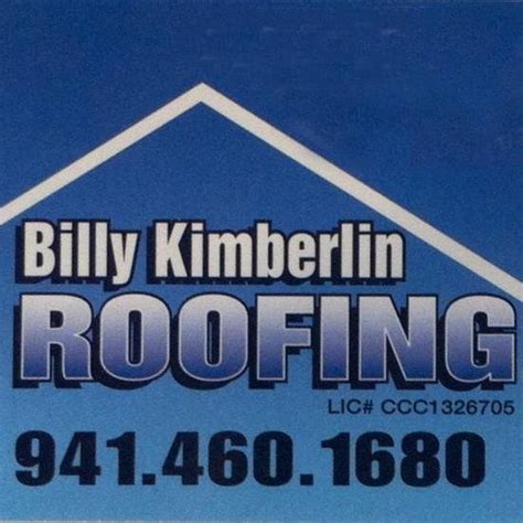 Billy kimberlin roofing  Charlie Rice Roofing (941) 500-2901