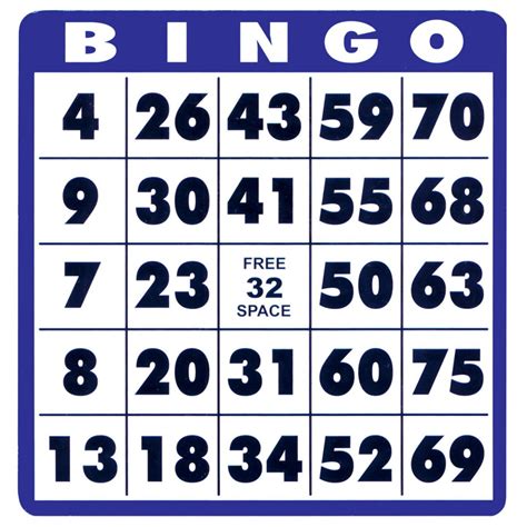 Bingo cards 1-75  Bingo cards set #1 – PDF – Excel
