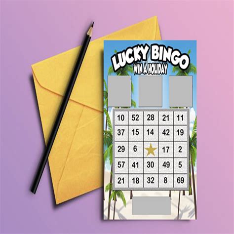 Bingo scratch card Play this game digitally using Easel Activities