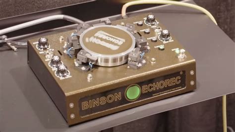 Binson echorec clone  They can sound truly immense on drums/beats and with added