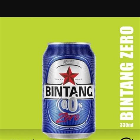 Bintang zero halal  Gratis Ongkir