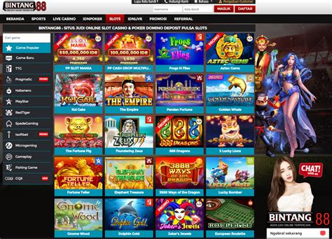 Bintang88 slot  Bagi para pecinta permainan judi online baik itu judi slot, judi bola maupun judi togel, di Bintang88 anda dapat merasakan kenyamanan bermain judi dengan keamanan dan bonus yang terbaik