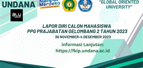 Biodata undana 2023 kemendikbud