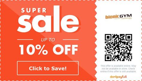 Bionicgym coupons  BionicGym side-by-side