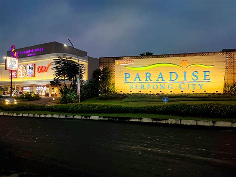 Bioskop mall paradise walk serpong  SUMMARECON MAL SERPONG