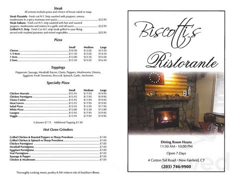 Biscottis new fairfield ct  Johana's Restaurant 47 Main St, New Milford, CT 06776 860