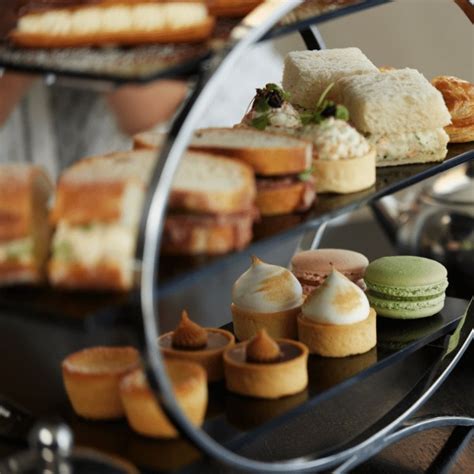 Bistro guillaume high tea There are 12 teas on the menu to select from and as well as the usual English Breakfast, Camomile, Peppermint and Earl Grey, they