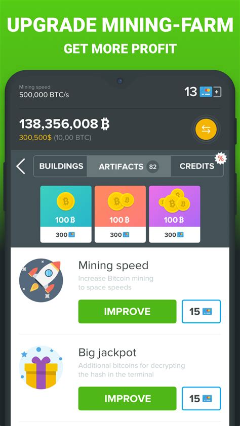 Bitcoin miner apk  Features ; Crypto tab miner simulation