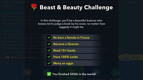 Bitlife beast and beauty challenge  Have only 3 friends