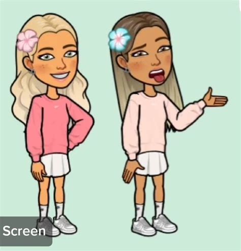 Bitmoji matching outfits for best friends  Snapchat