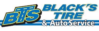 Black's tire and auto service  "Black's Has Your Back" with quality automotive repair and tires from top brands like Goodyear, Cooper, Hankook, Michelin®, BFGoodrich®, and more! From oil changes to engine repair, the expert mechanics at