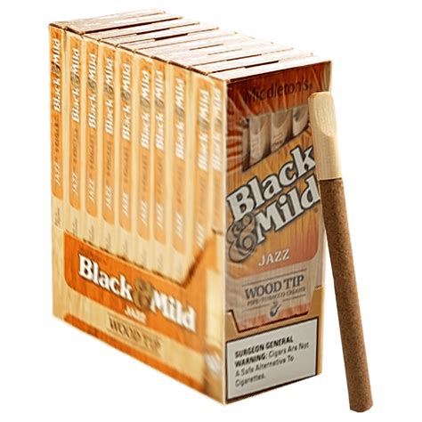 Black and mild jazz flavor Black & Mild Jazz Wood Tip Black And Mild