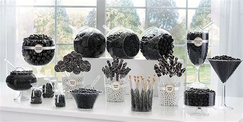 Black candy for candy buffet 00