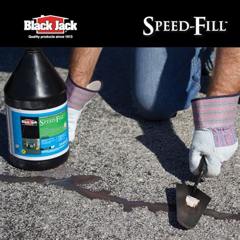 Black jack speed-fill instructions  Black Jack Silver Seal 300 Gloss Silver Fibered Aluminum Roof Coating 5 gal 