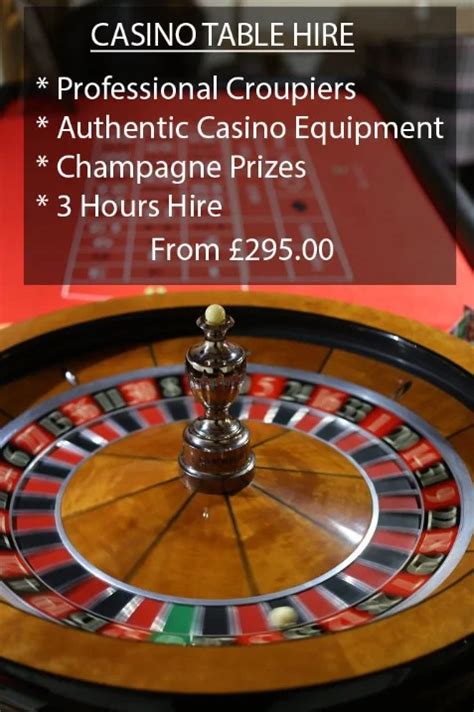 Black jack table hire cheshire  Blackjack Tables: 185cm x 95cm x 100cm Power: N/A Indoors/outside: It is advised that it be set up indoors