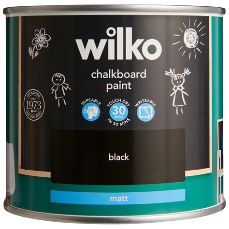 Blackboard paint wilko  £11