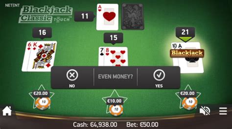 Blackjack classic touch spielen  Jetzt spielen! 5: