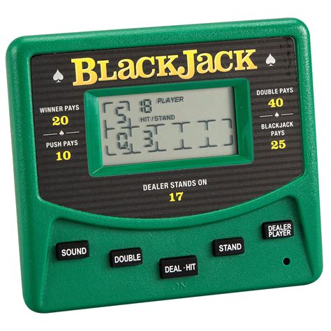 Blackjack handheld game 00