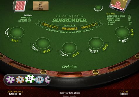 Blackjack surrender kostenlos spielen  When playing on an online casino platform, there will be a blackjack surrender button