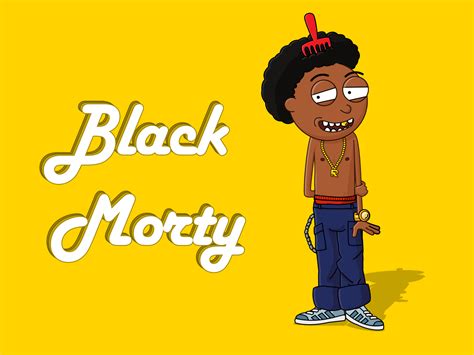 Blackmorty  In this episode: Tank Morty will fight against his counterpart, whose name is Black Morty