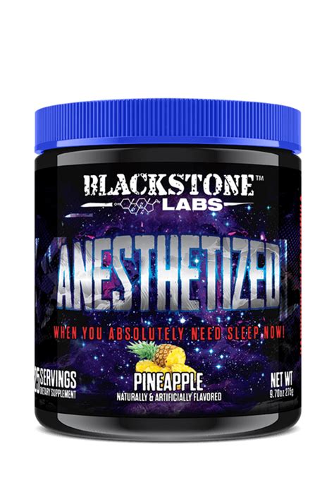 Blackstone labs anesthetized How To Take Blackstone Labs Anesthetized? Suggested Dosage and Directions: As a dietary