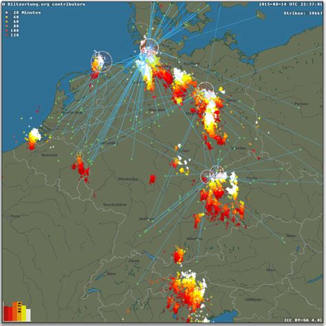 Blitzorg live  BlitzortungLive can be used for watching and monitoring Thunderstorms
