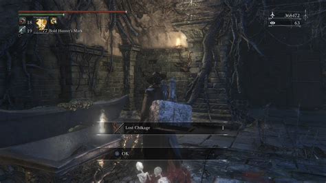 Bloodborne lost chikage  You might also want to consider getting a lost chikage from the chalice dungeons as it has better gem slots for pure bloodtinge