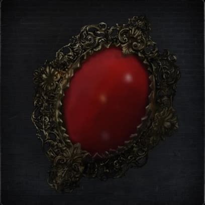 Bloodborne red jeweled brooch 99 new