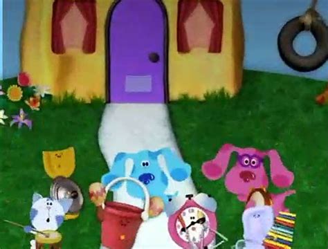 Blue's clues magenta's messages credits  Pepper