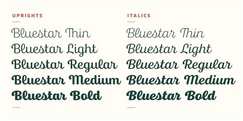 Bluestar medium italic 1 is a sans serif typeface with a technical and geometric appearance