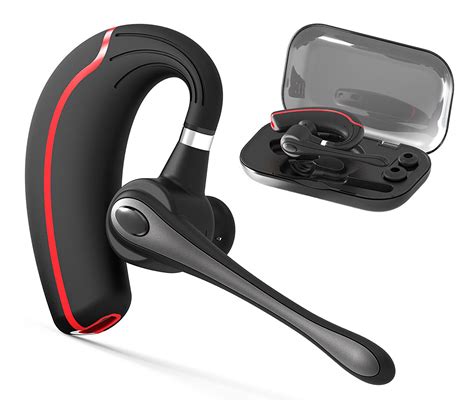 TECKNET Trucker Bluetooth Headset with Microphone Noise Canceling Wire