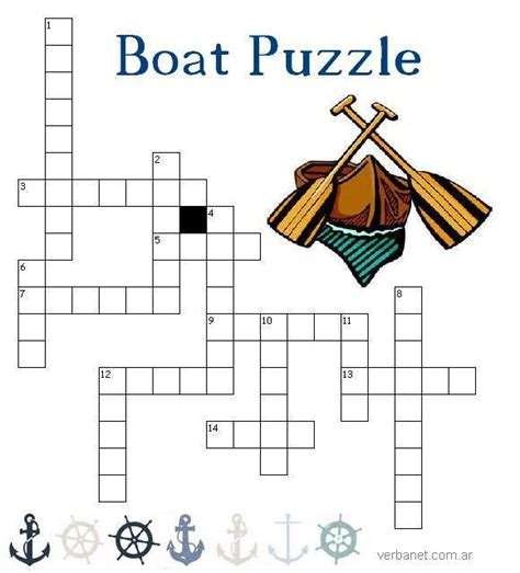 Boat fixture crossword clue 5 letters  1 N