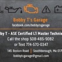 Bobby ts garage northborough ma  Log In Sign Up