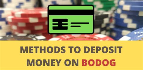 Bodog deposit options  Using Direct Deposit