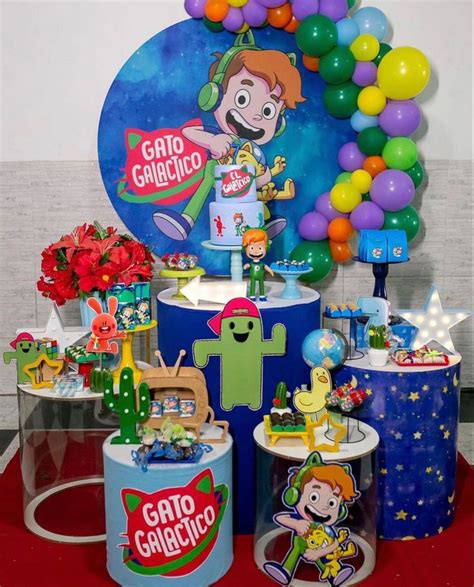 Bolo de aniversário do gato galactico  Gatinho Kit Festa com vários moldes personalizados para você arrasar na sua festa com o tema, totalmente gratuitos com passo a passo ensinando a imprimir