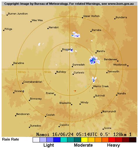 Bom radar namoi 128  See also: New South Wales & the Australian Capital Teritory Radar Sites Information