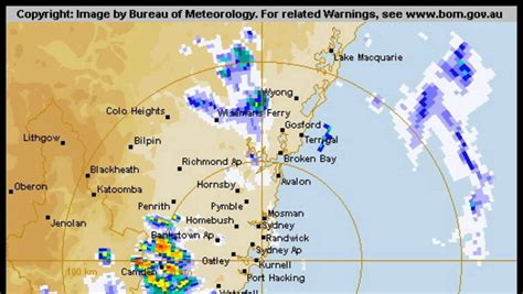 Bom radar newcastle 256 Selection