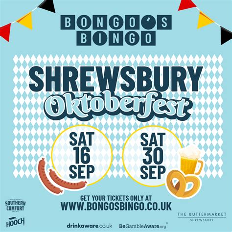 Bongo's bingo shrewsbury  NOTE: THIS EVENT IS NOW OFF SALE AND THERE WILL BE NO TICKETS ON THE DOOR