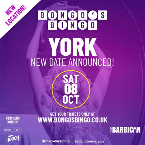Bongo bingo york barbican  Event Information