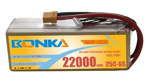 Bonka 22000mah 6s lipo battery  1