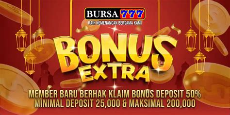 Bonus bursa777 BONUS SPESIAL KOTAK HOKI BURSA777 Berlaku untuk semua member yang terdaftar dengan rekening bank / e-wallet yang valid