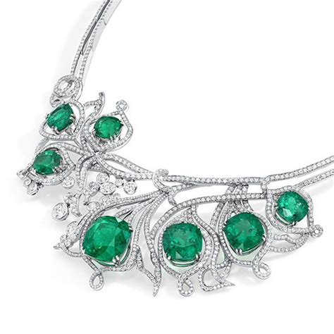 Boodles greenfire necklace sold  Under £6000