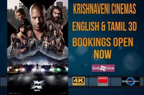 Bookmyshow krishnaveni cinemas In summary, BookMyShow is a comprehensive online platform that enables users to discover, explore, and book tickets for a wide range of entertainment events
