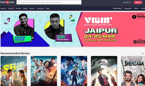 Bookmyshow prozone  Online movie ticket bookings for the Bollywood, Hollywood, Tamil, Telugu and other regional films showing near you in Jalna