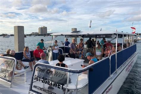 Booze cruise west palm beach  (Boat from 5:00 PM – 8:00 PM) Sunset Booze Cruise: 6:30 P